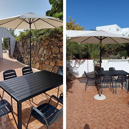 Villa Essence - A Unique Detached Villa With A-C, Heated Private Pool, Hottub, Gardens, Patios And Stunning Views! Tías Exterior foto